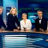 Die Moderatorenmannschaft des ZDF-heute-journals im Jahr 1998 (von links): Alexander Niemetz, Anja Wolf (Charlet), Gundula Gause, Helmut Reitze und Wolf von Lojewski.