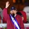 Nicaraguas Präsident Daniel Ortega und seine Frau, Rosario Murillo.