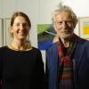 Christine Söffing und Eckart Rotter teilen sich den Kunstpreis. 	