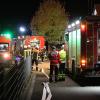 Feuerwehrleute aus Jettingen, Scheppach und Burgau sind am Samstagabend zu einem Kellerbrand gerufen worden. Doch der stellte sich vor Ort als nicht gravierend dar.