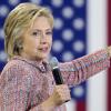 Hillary Clinton auf Wahlkampftour in Virginia.