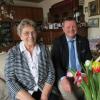 Bürgermeister Lorenz Braun gratulierte Helena Kremser zu ihrem 85. Geburtstag. 	