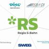 Wie bei einem Puzzle wurden die Teile des Logos für die Regio-S-Bahn bei der Online-Pressekonferenz zusammengefügt.