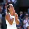 Julia Görges bestreitet heute das Halbfinale in Wimbledon. Damit war vor einem Jahr noch gar nicht zu rechnen gewesen. 	