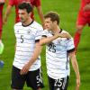 Mats Hummels und Thomas Müller waren bei ihrem Comeback nach fast drei Jahren sofort wieder ein zentraler Bestandteil des DFB-Teams. Der Münchner hätte nach einer Viertelstunde beinahe sogar die deutsche Führung erzielt.