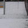 In der Region fielen viele Fußballspiele wegen des Schnees aus. 