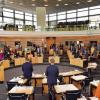 Der Landtag in Thüringen: Wie sahen Umfragen zur ursprünglich geplanten Neuwahl aus?