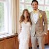 Cathy und Mats Hummels haben in München geheiratet. Das ist das offizielle Pressefoto.