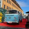 Die Maximilianstraße in Augsburg stand am Sonntag im Zeichen der Fuggerstadt Classic. Dort gab es über hundert Oldtimer zu bestaunen.