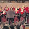 Viel Beifall gab es für Auswahl und Interpretation der Stücke beim Konzert zum 75-jährigen Bestehen der Wallenhausener „Liederlust“.  