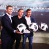 WM-Experten der ARD: Thomas Hitzlsperger (l-r), Stefan Kuntz und Hannes Wolf.