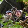 Dramatische Szenen im Baumhaus: Kletterer der Polizei nehmen im Hambacher Forst eine Aktivistin fest.