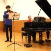Christoph Goldstein (Violine und Viola) und Johannes Beham (Klavier) gaben im Pöttmeser Kultursaal ein abendliches Konzert.