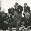 Klemm war immer nah dran, und für die Beobachteten oft wie unsichtbar: Leonid Breschnew und Willy Brandt im Zwiegespräch, Bonn, 1973.
