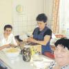 Die Küche der Caritas-Station in Nadrac: Blindheimer Bürger sammeln Geld und Sachspenden für die Menschen in Rumänien. 