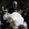 US-Präsident Joe Biden bei der traditionsreichen Truthahn-Begnadigung.
