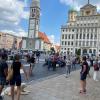 Der Sommer 2022 brachte viele Städtetouristen nach Augsburg.