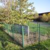 Mauer hinter Gitter: Die einst schier unüberwindliche Hinterlandmauer muss vor dem Verfall geschützt werden.