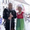 Lumpiger Donnerstag in Landsberg: Landrat Thomas Eichinger als Witcher und Oberbürgermeisterin Doris Baumgartl als Stadtfee hatten Zauberkräfte. 