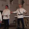 Mit einem zu Herzen gehenden Konzert gastierte der Schwarzmeer Kosaken-Chor in der Pfarrkirche von St. Justina. 