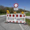 Zurzeit ist die Ortsverbindungsstraße zwischen Kissing und Hörmannsberg gesperrt.	