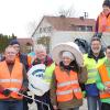 Bei ihrer Aktion „saubere Fluren um Herbertshofen“ wurde von Aktiven der FLW Unrat rund um den Meitinger Ortsteil Herbertshofen aufgesammelt. 	