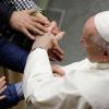 Papst Franziskus bei einer wöchentlichen Generalaudienz im Vatikan.