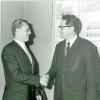 Als Oberbürgermeister-Kandidat in Günzburg besuchte Rudolf Köppler im Januar 1970 das Münchner Stadtoberhaupt Hans Jochen Vogel. Der versprach, Köppler im Wahlkampf zu unterstützen – und hielt Wort. 	