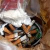 Eine reiche Auswahl an achtlos weggeworfenen Zigarettenstummeln und weiterer Abfall landet regelmäßig im Beutel einer Gersthofer Seniorin, die regelmäßig Müll sammelt. 