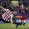 Lionel Messi vom FC Barcelona im Spiel gegen Athletic Bilbao.