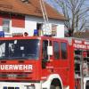 Ein Akkuladegerät hat im Dachgeschoss eines Hauses in Weißenhorn Feuer gefangen. 