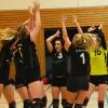 Da war die Freude groß: Überraschend schlugen die Kleinaitinger Volleyballerinnen den Bayernliga-Spitzenreiter SV SW München.