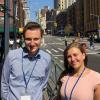 Felix Kaminski und Rebecca Freitag nehmen als Jugenddelegierte am UN-Klimagipfel  teil.