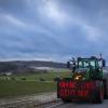 Schon früh machten sich Landwirte aus dem Landkreis auf den Weg nach Nördlingen zum Protest. Der Verkehr staute sich auf der B25 und in der Innenstadt. Über 1000 Traktoren waren auf der Kaiserwiese.