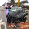 Zwei Menschen bei Unfall auf der B16 nahe Pfaffenhausen verletzt