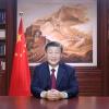 Chinas Präsident Xi Jinping bei seiner Neujahrsansprache.