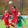 Simon Gruber (rechts) spielte erstmals in der Anfangsformation des Nördlinger Bayernliga-Teams. Auch er konnte freilich die enttäuschende Heimniederlage gegen Kottern nicht verhindern.  	