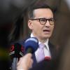 Polternder Auftritt: Polens Regierungschef  Mateusz Morawiecki