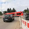 Der Krumbacher Bahnübergang an der Babenhauser Straße muss auch gesperrt werden - vom 23. August bis zum 1. September.