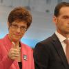 Ministerpräsidentin Annegret Kramp-Karrenbauer (CDU) und SPD-Landeschef Heiko Maas wollen Nägel mit Köpfen machen. Die große Koalition an der Saar steht. 