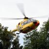 Ein Mann musste mit dem Rettungshubschrauber ins Krankenhaus gebracht werden.