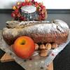 Hier finden Sie das Rezept für Apfel-Walnuss-Marzipan-Stollen.