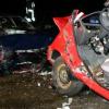 Fünf Schwerverletzte in zwei zerstörten Autos