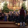 Die Original Altbairischen Musikanten und das Jugendorchester des Aindlinger Musikvereins spielten gemeinsam adventliche Weisen beim Konzert in der Pfarrkirche unter der Leitung von Tobias Mittelmaier.