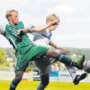 Mehr Durchsetzungsvermögen hatten Patrick Mayer (links) und der SSV Margertshausen beim 4:1-Sieg in Adelsried (rechts Marco Montazem). 