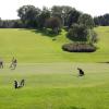 Herrlichstes Wetter empfing die Golfer in Burgwalden, um zugunsten der Kartei der Not zu spielen.