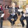 Mit dem Kirchenkonzert in der Gennacher Pfarrkirche St. Johannes feierte das Bläserensemble Just Brass unter der Leitung von Werner Wacker (2. von links) sein zehnjähriges Bestehen.