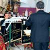 Ein Kirchenkonzert gaben am Sonntag die Kühbacher Musiker in der Schiltberger Pfarrkirche.  	