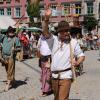 Perfektes Sommerwetter beim großen Frundsberg-Festumzug.