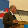 AfD in Mindelheim: Bundessprecher und Fraktionsvorsitzender im Bundestag, Alexander Gauland.